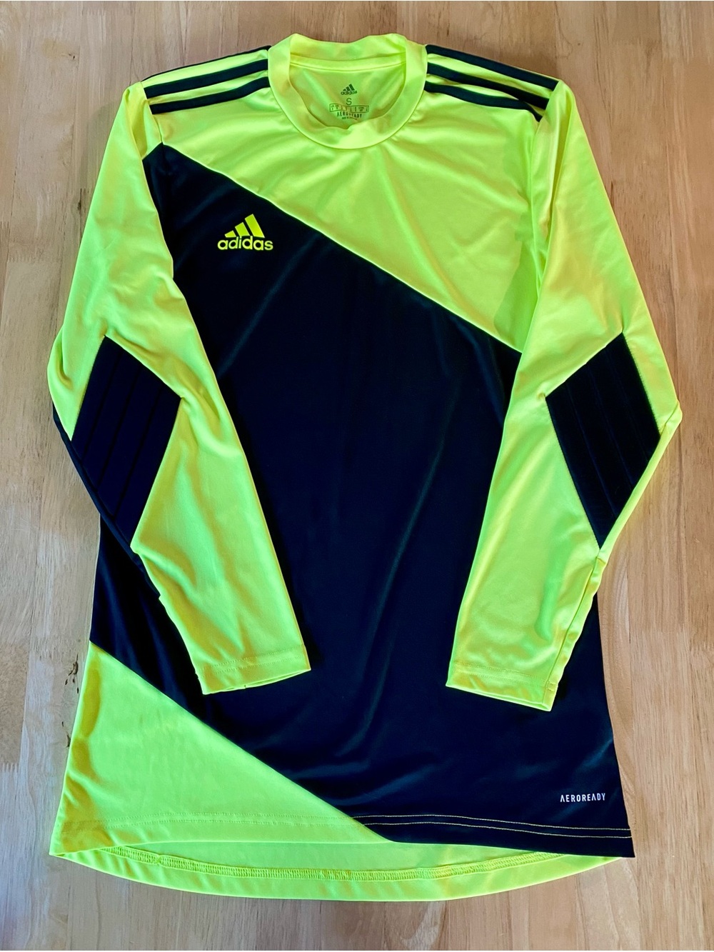 Adidas Squadra Goalkeeper Jersey Small Yellow Black